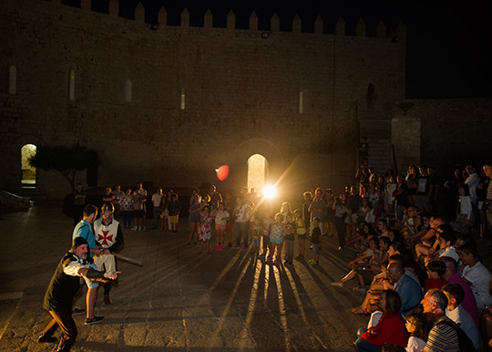 La Diputación recuperará las exitosas visitas nocturnas tetralizadas en el Castillo de Peñíscola a finales de agosto
