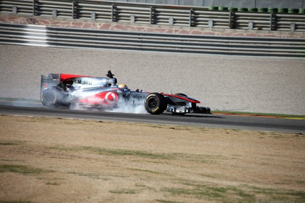 Pepe Lorite en el formula 1 de cheste