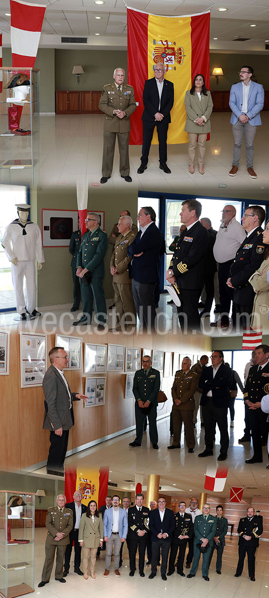 Ester Giner ha asistido a la inauguración en el RCN de Castellón de la exposición itinerante “Castellón y la mar” que estará disponible hasta el próximo 21 de abril