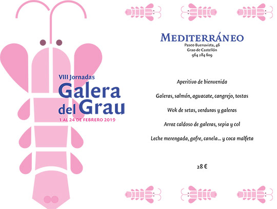 El restaurante Mediterráneo del Grao participa en las jornadas de la galera