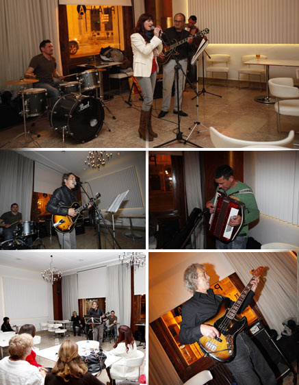 Musica en directo en el restaurante Plan A, casino antiguo Musica en directo en el restaurante Plan A, casino antiguo