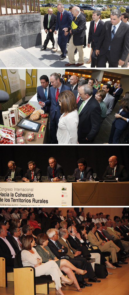 Clausura de la Conferencia Internacional Hacia la Cohesión de los Territorios Rurales Clausura de la Conferencia Internacional Hacia la Cohesión de los Territorios Rurales