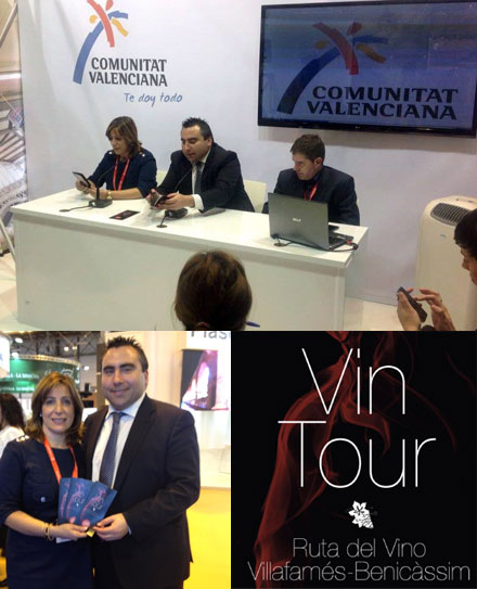 Susana Marques y Jose Pons   presentan Vintour en Fitur