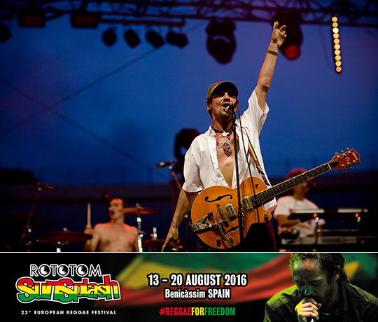 Manu Chao actuará en el Rototom Sunsplash