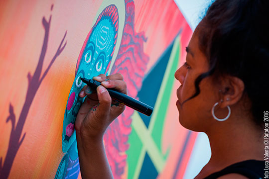 Primera galería de arte social en el Rototom Sunsplash