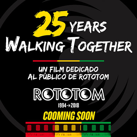 25 Years Walking Together, vídeo del aniversario del Rototom 