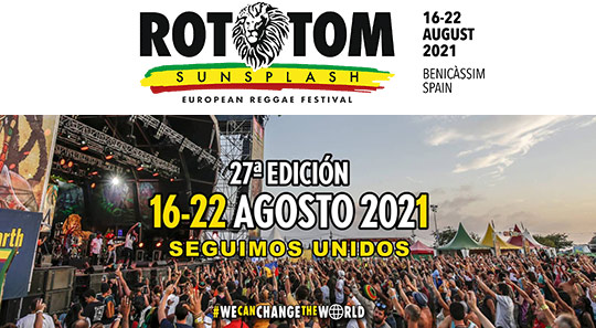 Rototom Sunsplash suspende la edición de 2020