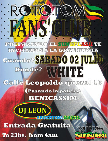 rototom fans club benicasim