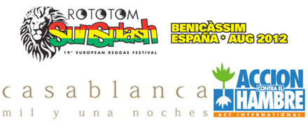 Rototom Sunsplash 2012: fiesta solidaria de nochevieja en Casablanca Benicàssim