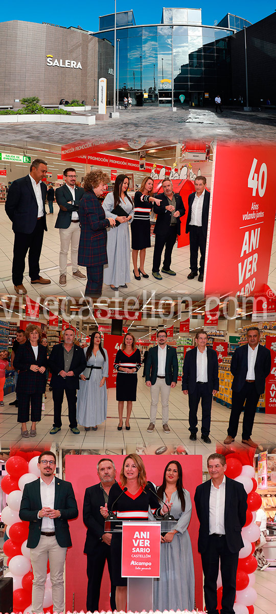 Alcampo Castellón celebra 40 años con una renovación integral 