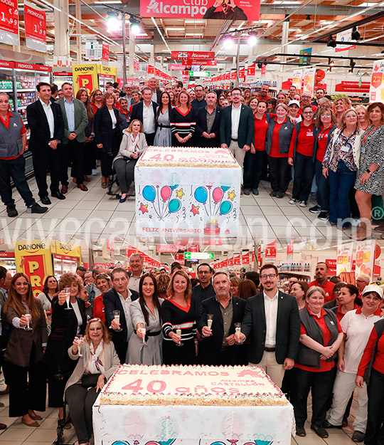 Alcampo Castellón celebra 40 años con una renovación integral 