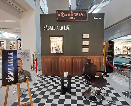 Salera se une al movimiento Movember y a la AECC para dar visibilidad al cáncer masculino Salera se une al movimiento Movember y a la AECC para dar visibilidad al cáncer masculino
