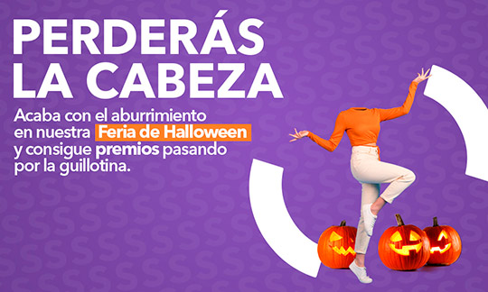 Este Halloween Perderás la Cabeza