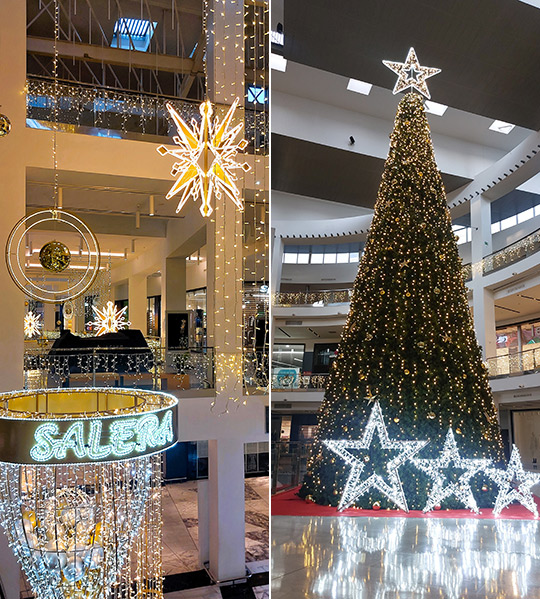 El centro comercial Salera enciende la Navidad y sorprende con un completo programa de actividades 