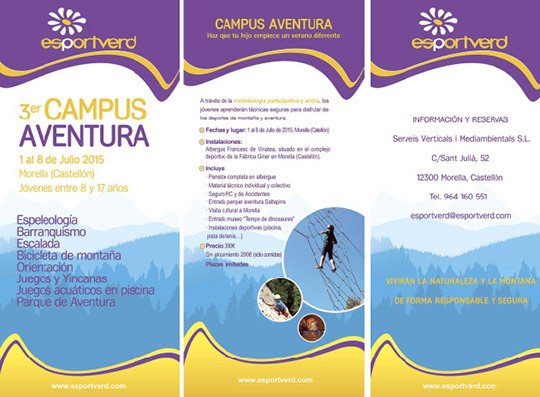 Campus de deportes de aventura en el complejo Fábrica Giner 