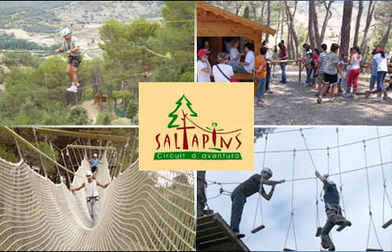 Castellón, el parque multiaventura Saltapins