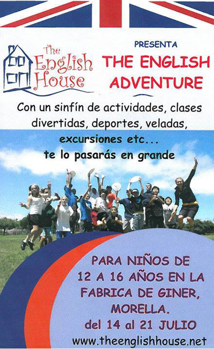 El albergue Francesc de Vinatea de Morella acoge un campus de inglés entre el 14 y el 21 de julio