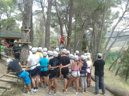 Castellón, Saltapins, circuito de aventura Castellón, Saltapins, circuito de aventura