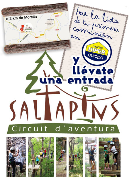 Los niños y niñas del Maestrat y Tarragona podrán disfrutar de Saltapins en su lista de comunión Los niños y niñas del Maestrat y Tarragona podrán disfrutar de Saltapins en su lista de comunión