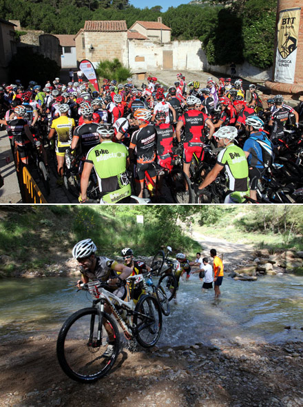 240 corredores toman la salida en la marcha BTT Morella-Cicles AB 240 corredores toman la salida en la marcha BTT Morella-Cicles AB