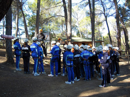 Los colegios se van de excursión a Saltapins