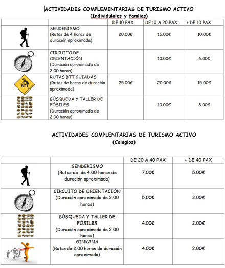 Saltapins ofrece actividades complementarias de turismo activo Saltapins ofrece actividades complementarias de turismo activo