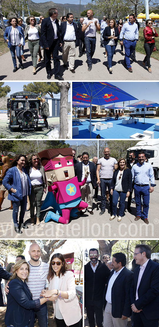 Visita al recinto del SanSan Festival Visita al recinto del SanSan Festival