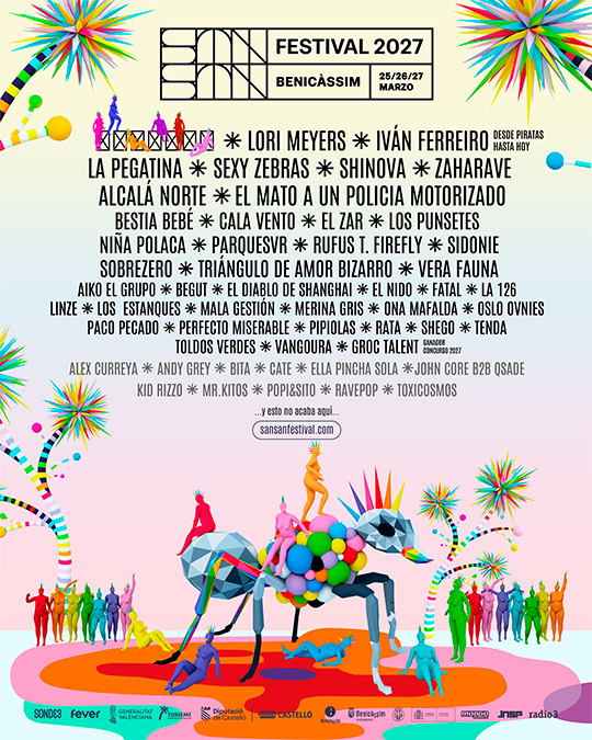 SanSan Festival 2027 desvela su cartel casi completo