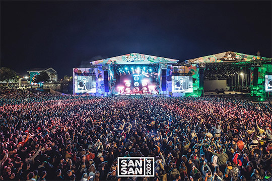 Casi 66.000 personas han disfrutado del décimo aniversario del SanSan Festival