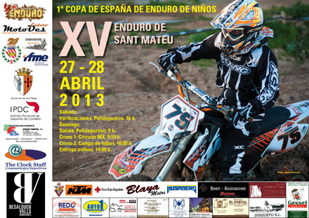 Sant Mateu espera la llegada de los peques de Enduro