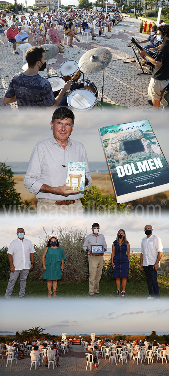 El escritor Manuel Pimentel presenta su último libro Dolmen en la II Edición del Ciclo Novela, Historia y Playa