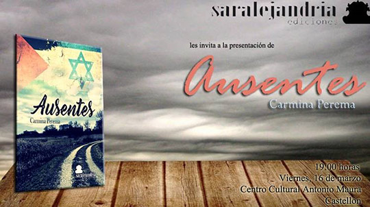 Presentación de un libro de Carmina Perema publicado por Sar Alejandría