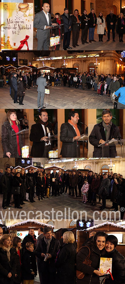 Presentación del libro "Más que un cuento de Navidad" en Castellón Presentación del libro "Más que un cuento de Navidad" en Castellón