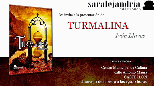 Presentación de TURMALINA, primer libro de Iván Llaves