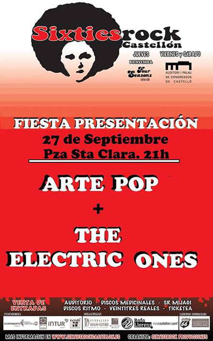 Fiesta de presentación del Sixtiesrock Castellón Fiesta de presentación del Sixtiesrock Castellón