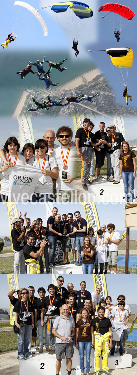 XXXVI Campeonato de España Open de paracaidismo deportivo 2014 en VF-4 XXXVI Campeonato de España Open de paracaidismo deportivo 2014 en VF-4