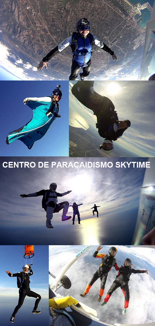 Castellón, Centro de Paracaidismo SkyTime