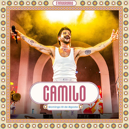 Camilo actuará en SOM Festival el 10 de agosto Camilo actuará en SOM Festival el 10 de agosto