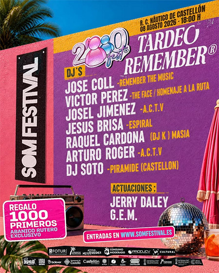 SOM Festival suma a su programación una jornada remember y una gran cita familiar dedicada al rock SOM Festival suma a su programación una jornada remember y una gran cita familiar dedicada al rock