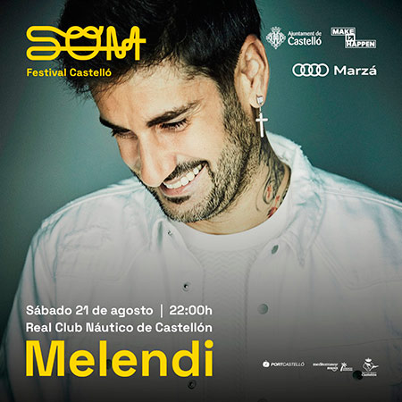 SOM Festival Castelló recibe a MELENDI el sábado 21 de agosto