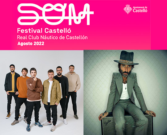 Zoo y Leiva, protagonistas de la segunda semana del SOM Festival Castelló