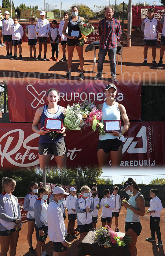 Celia Cerviño, campeona del torneo internacional femenino en el C.T.Castellón