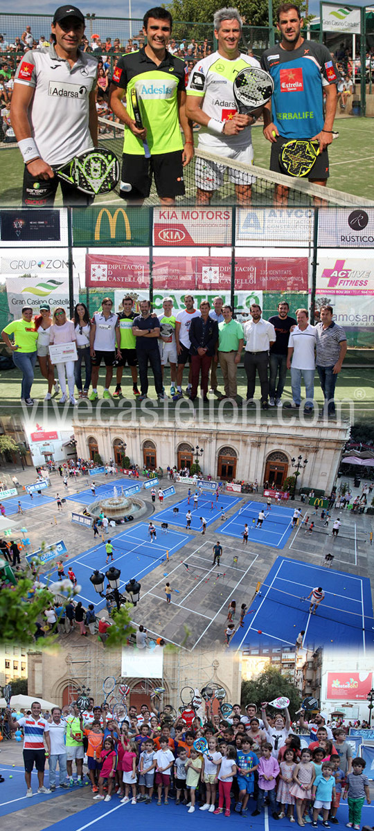 El gran día del pádel en Castellón