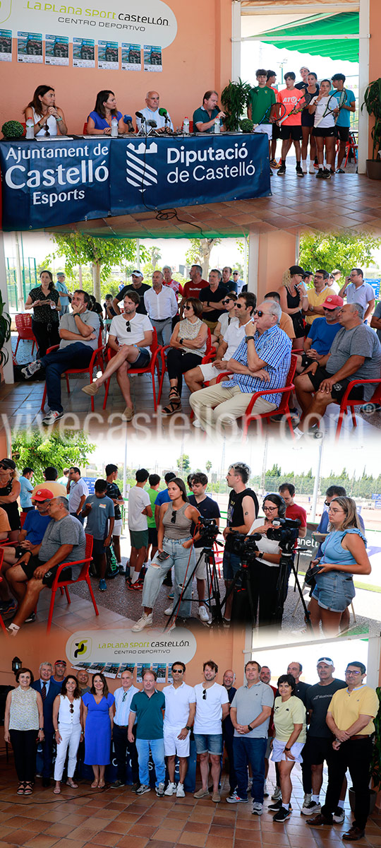 Presentación del Circuito provincial de tenis Castellón 2024 Presentación del Circuito provincial de tenis Castellón 2024