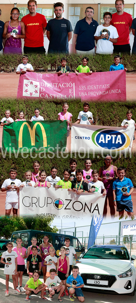 Torneo categorías benjamín y alevín del Circuito provincial de tenis de Castellón Torneo categorías benjamín y alevín del Circuito provincial de tenis de Castellón