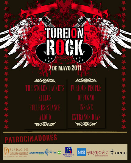 tureion rock 2011 musica contra el cancer