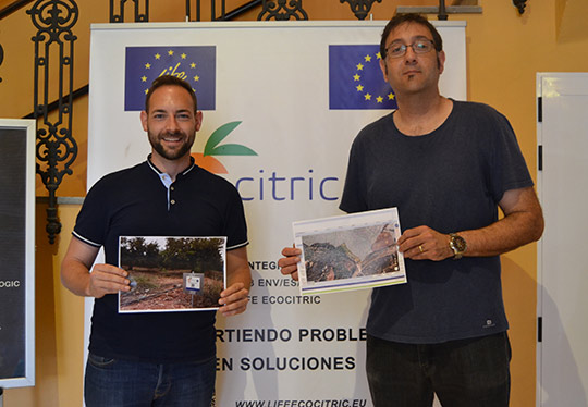 El proyecto Life Ecocitric instala 800 placas en las fincas agrícolas de Vall d'Uixó