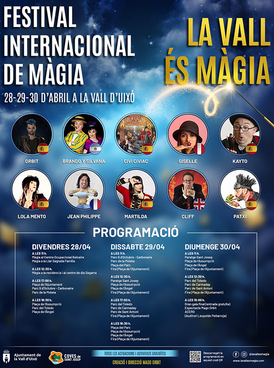 I Festival Internacional de Màgia La Vall És Màgia 
