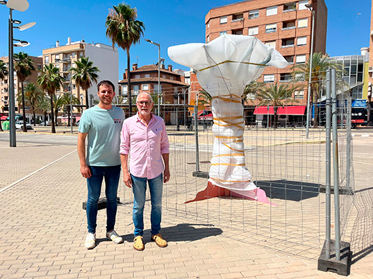 El Ayuntamiento de la Vall d’Uixó restaurará el árbol de la paz para completar la obra