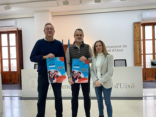 La asociación Endavant sortea 5 cheques de 100 euros por comprar en el comercio local por el Día del Padre 